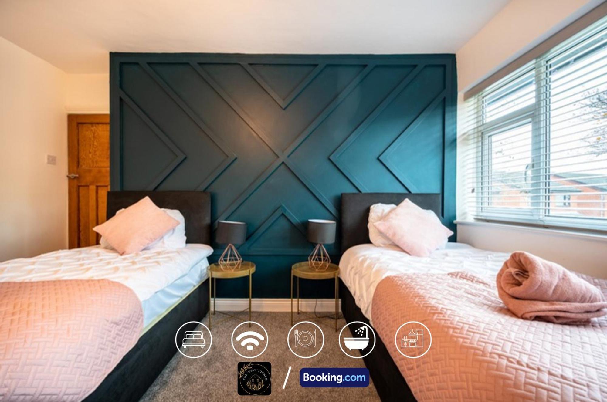 Cosy 3-Bed House, Garden & Free Parking In Stretford Apartment Manchester Exterior foto